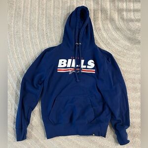 Buffalo Bills NFL Football Drawstring Hoodie Sweatshirt - S